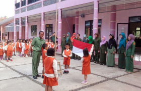 Upacara bendera paud – Dunia Belajar Anak