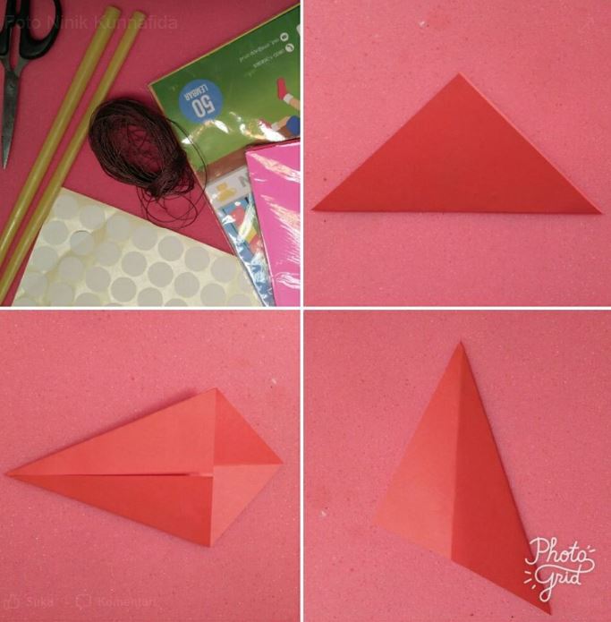 Kolase Kertas Origami Ikan Kumpulan Montase Kolase dan 