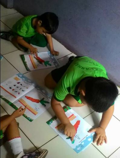 Gambar Wortel Mewarnai