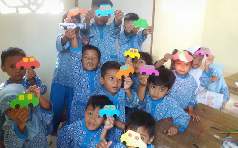 Kreasi Mobil Berbahan Kertas Origami Dunia Belajar Anak