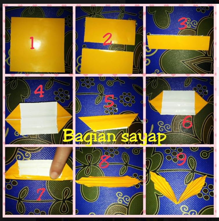 origami kupu kak zepe 3