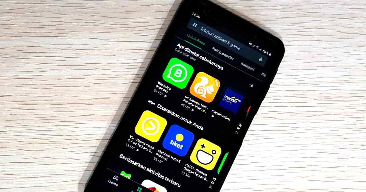 Google Play Store Dark Mode